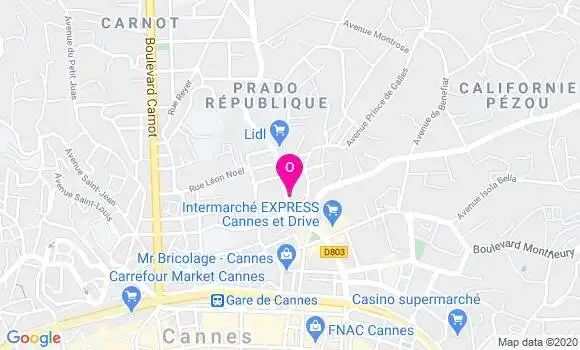 Localisation Sophie Mure