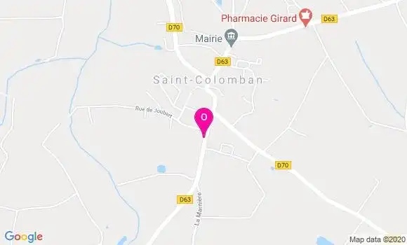 Localisation Adele Verfaille