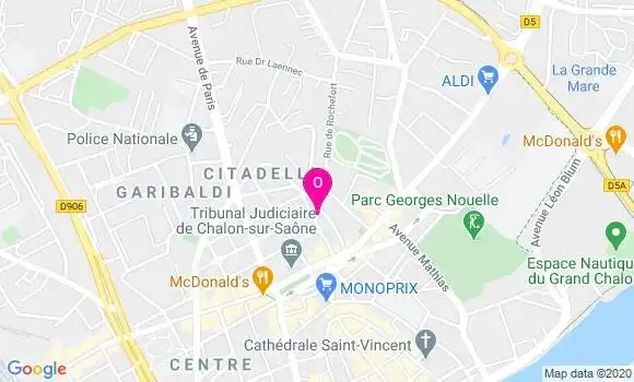 Localisation Caroline Ramirez