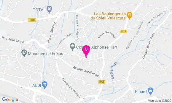 Localisation Muriel Cais Roualdes