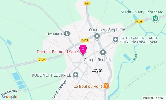 Localisation Audrey Mahieu