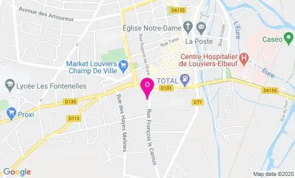 Localisation Caroline Martin