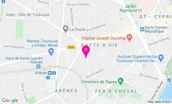 Localisation Anais Sahuc