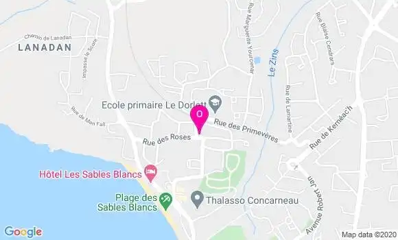 Localisation Mathilde Bouchet