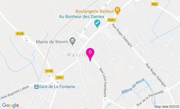 Localisation Agathe Demaeght