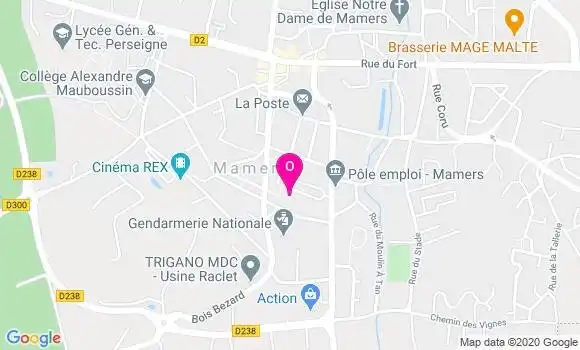 Localisation Brigitte Etienne