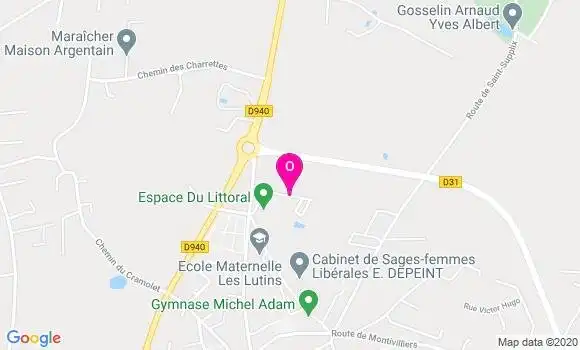 Localisation Helene Thomassin Mache