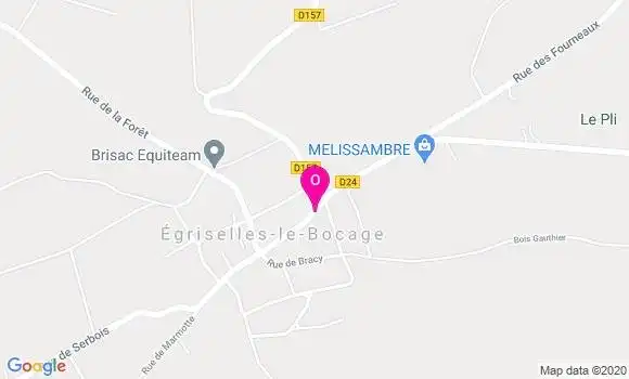 Localisation Laetitia Bourgeade
