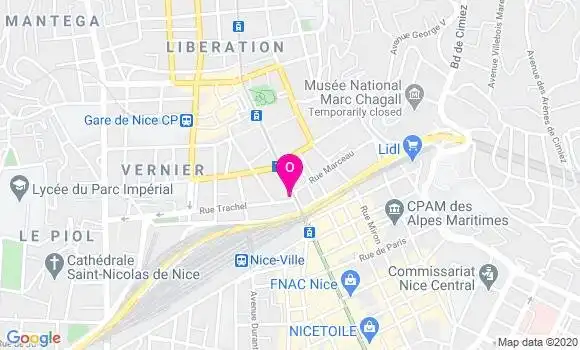 Localisation Clementine Cardon