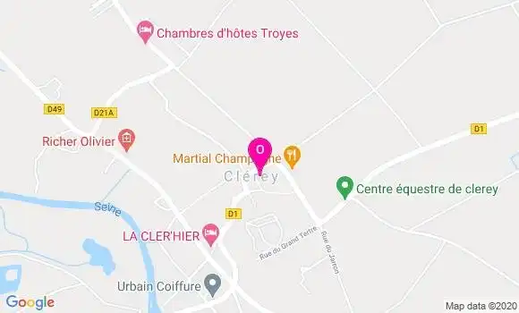 Localisation Marion Acquere
