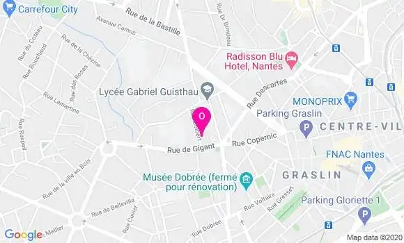 Localisation Marie Astrid Bouron