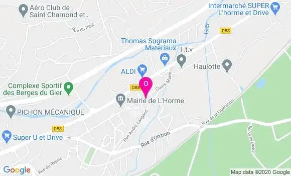 Localisation Aline Faure