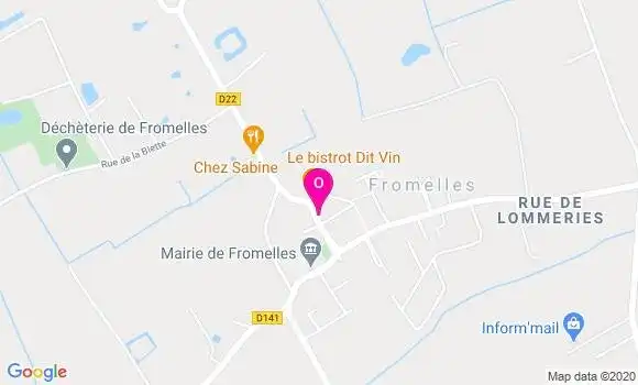 Localisation Julie Dossini