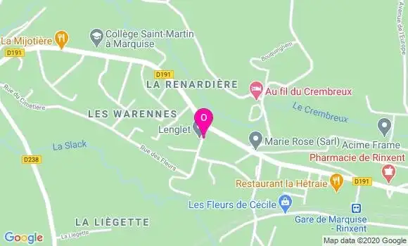 Localisation Fabienne Dallery