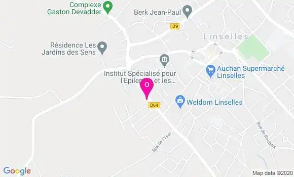 Localisation Marion Dehondt