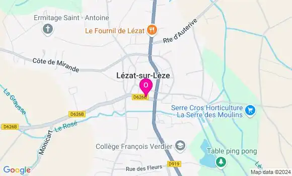Localisation Anne Claire Feron