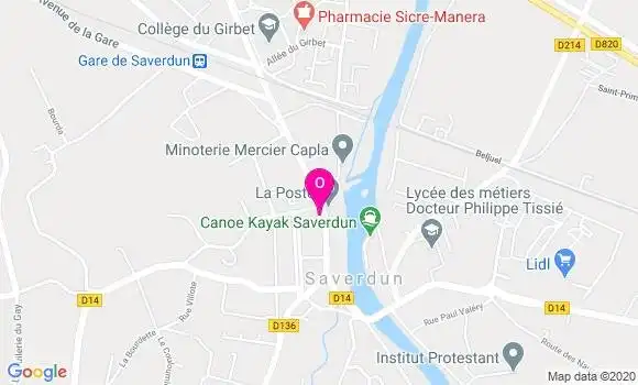 Localisation Virginie Cordel