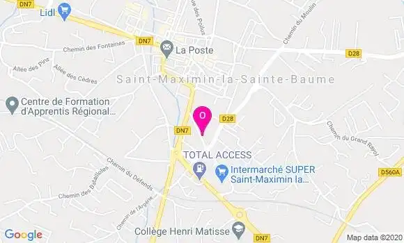 Localisation Nathalie Falourd