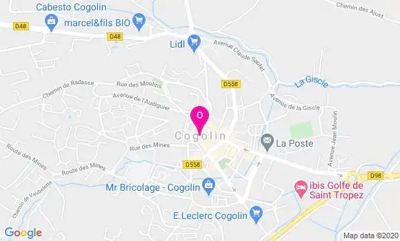 Localisation Brigitte Chaffaut Foulquier