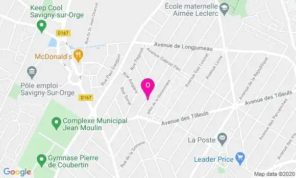 Localisation Auriane Petit