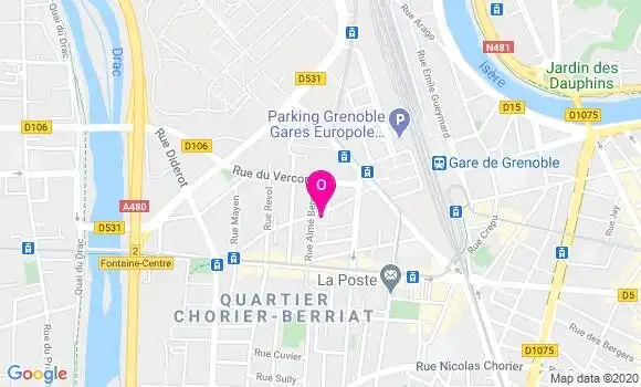 Localisation Marjorie Bouvier