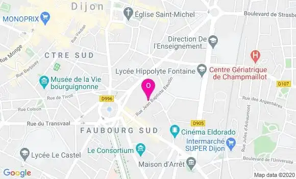Localisation Elise Von Gunten