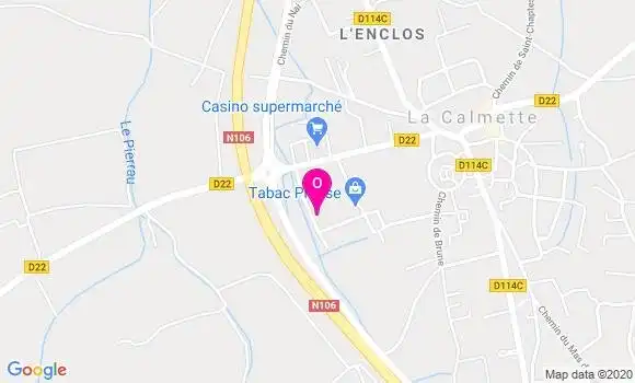 Localisation Nathalie Delbos