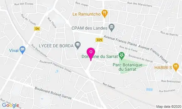 Localisation Aude Dartigue