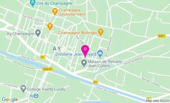 Localisation Caroline Borgnet