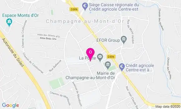 Localisation Cecile Bonnaves