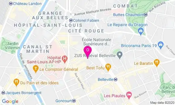 Localisation Judith Labouverie