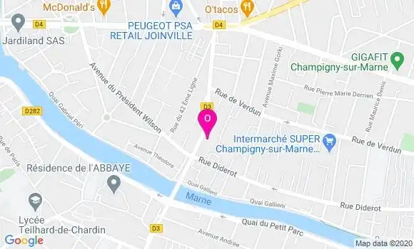 Localisation Lisa Brunel