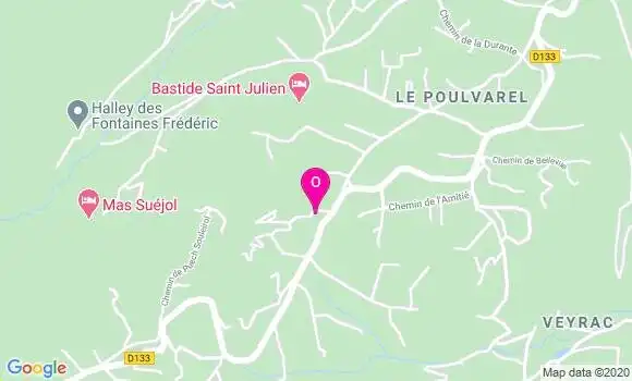 Localisation Jeanne Lafont