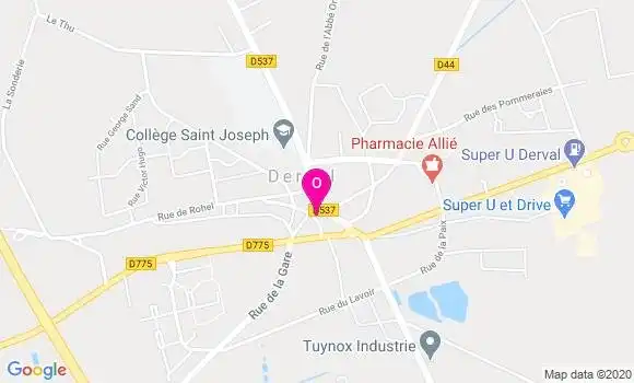 Localisation Karine Prudhomme
