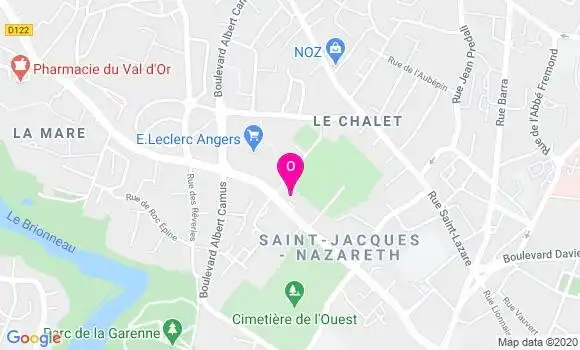 Localisation Sandrine Belnoue