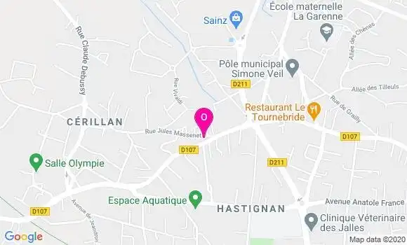 Localisation Claire Faucon