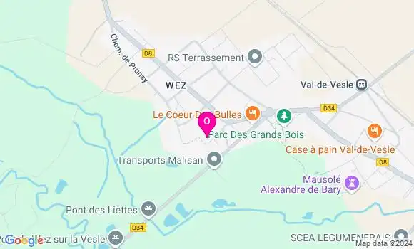 Localisation Marie Cugniere