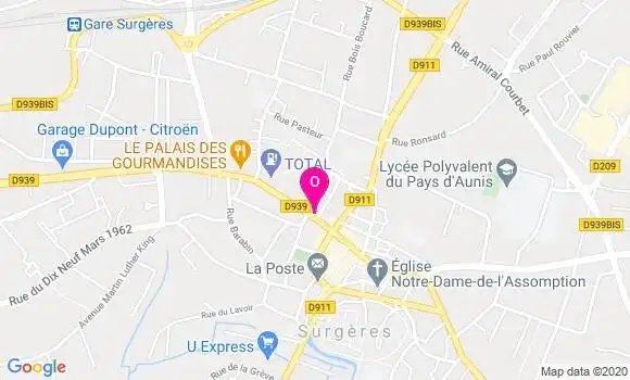 Localisation Juliette Gros
