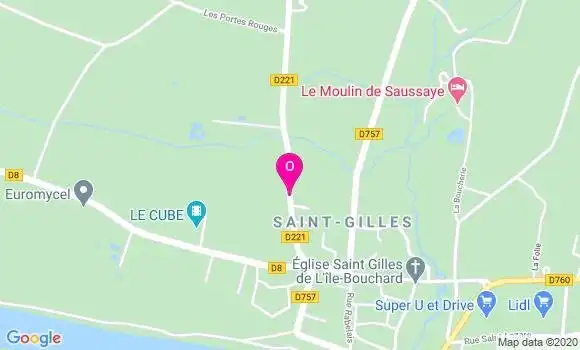 Localisation Camille Blanchet