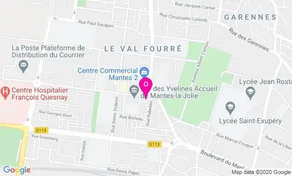 Localisation Virginie Gayet