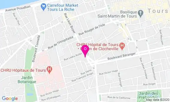 Localisation Martine Chaput