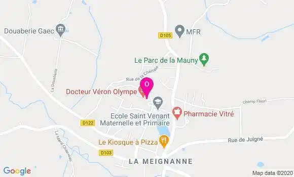 Localisation Emmanuelle Pirard