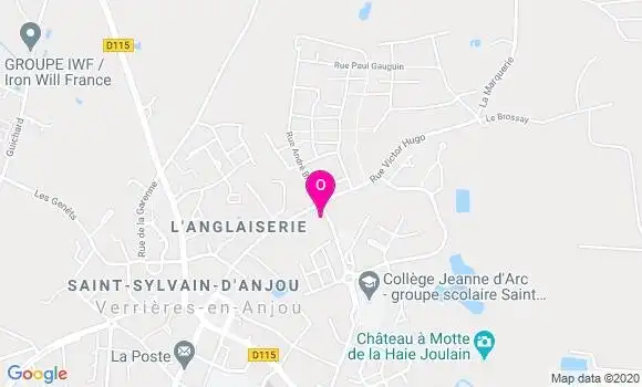 Localisation Eloise Baroche