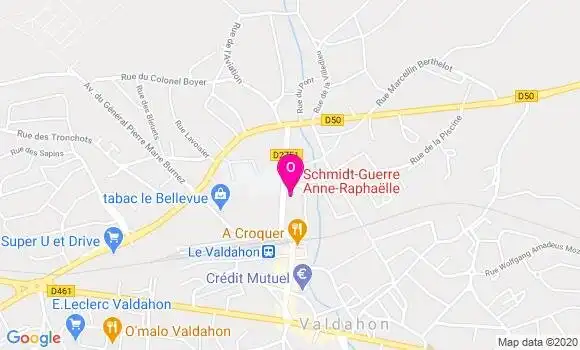 Localisation Isabelle Gainet