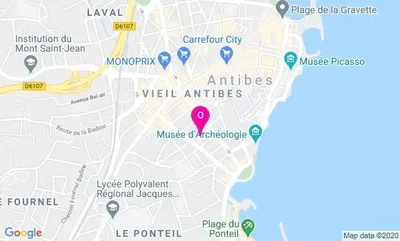 Localisation Camille Fenart