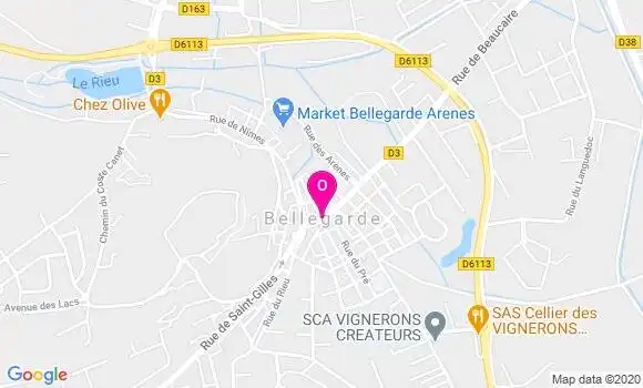 Localisation Catherine Assegninou