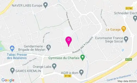 Localisation Carine Exertier Lagarde