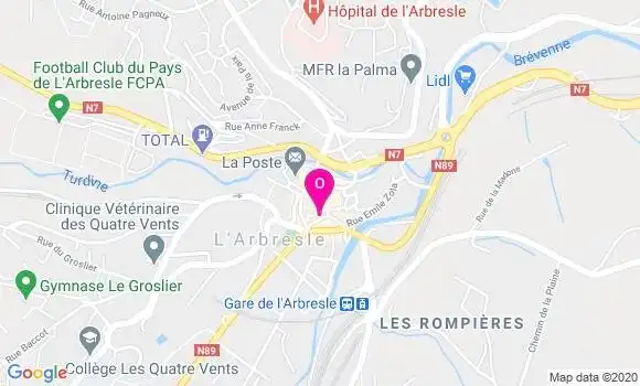 Localisation Anne Goursolle Gerlinger