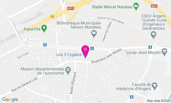 Localisation Pauline Fabre