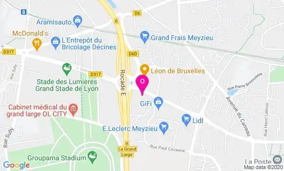 Localisation Cecile Patte